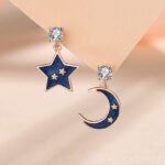 Night Sky Earrings – Rose Gold